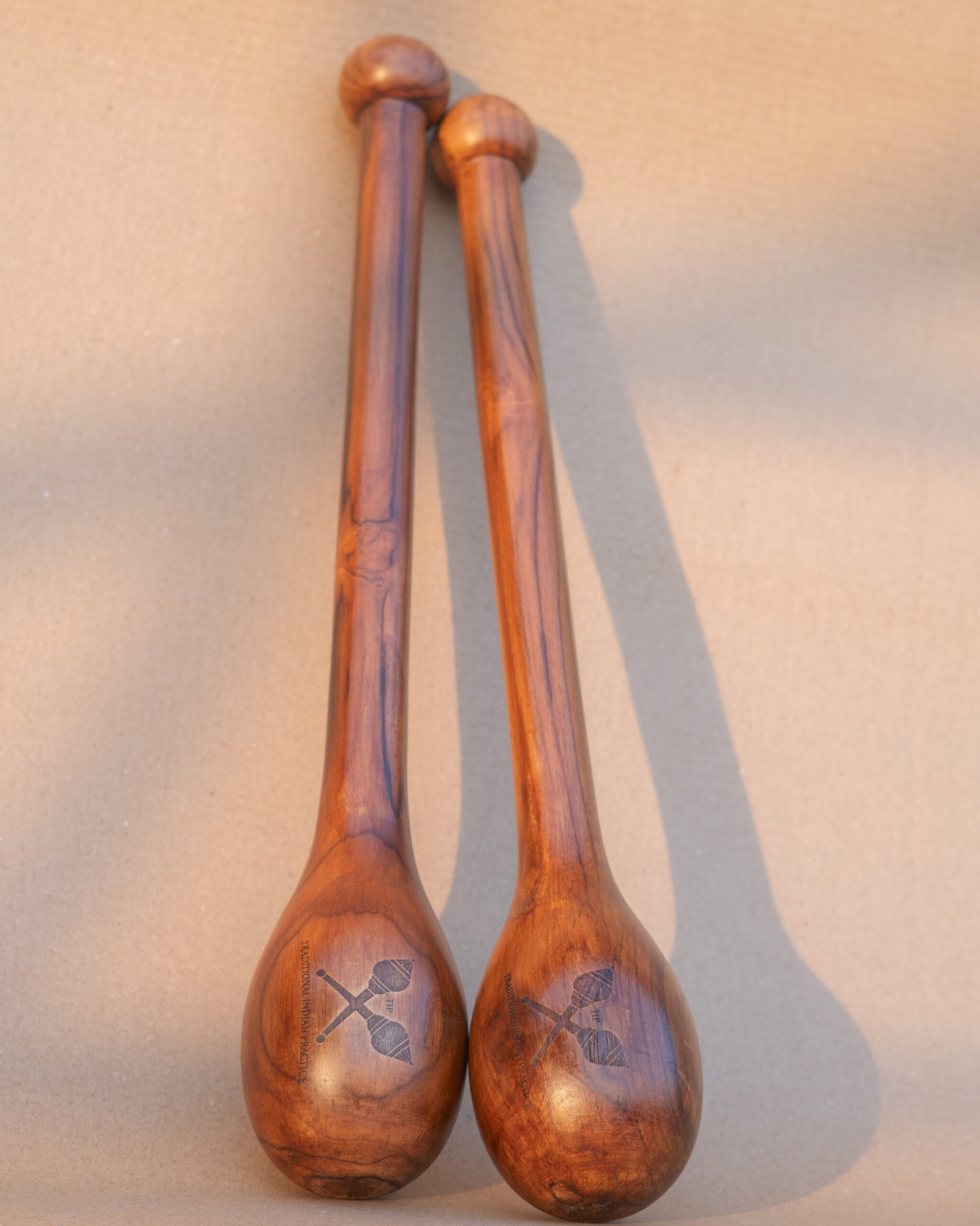 Teakwood teardrops clubs pair set of two clubs 1lbs - Image 5