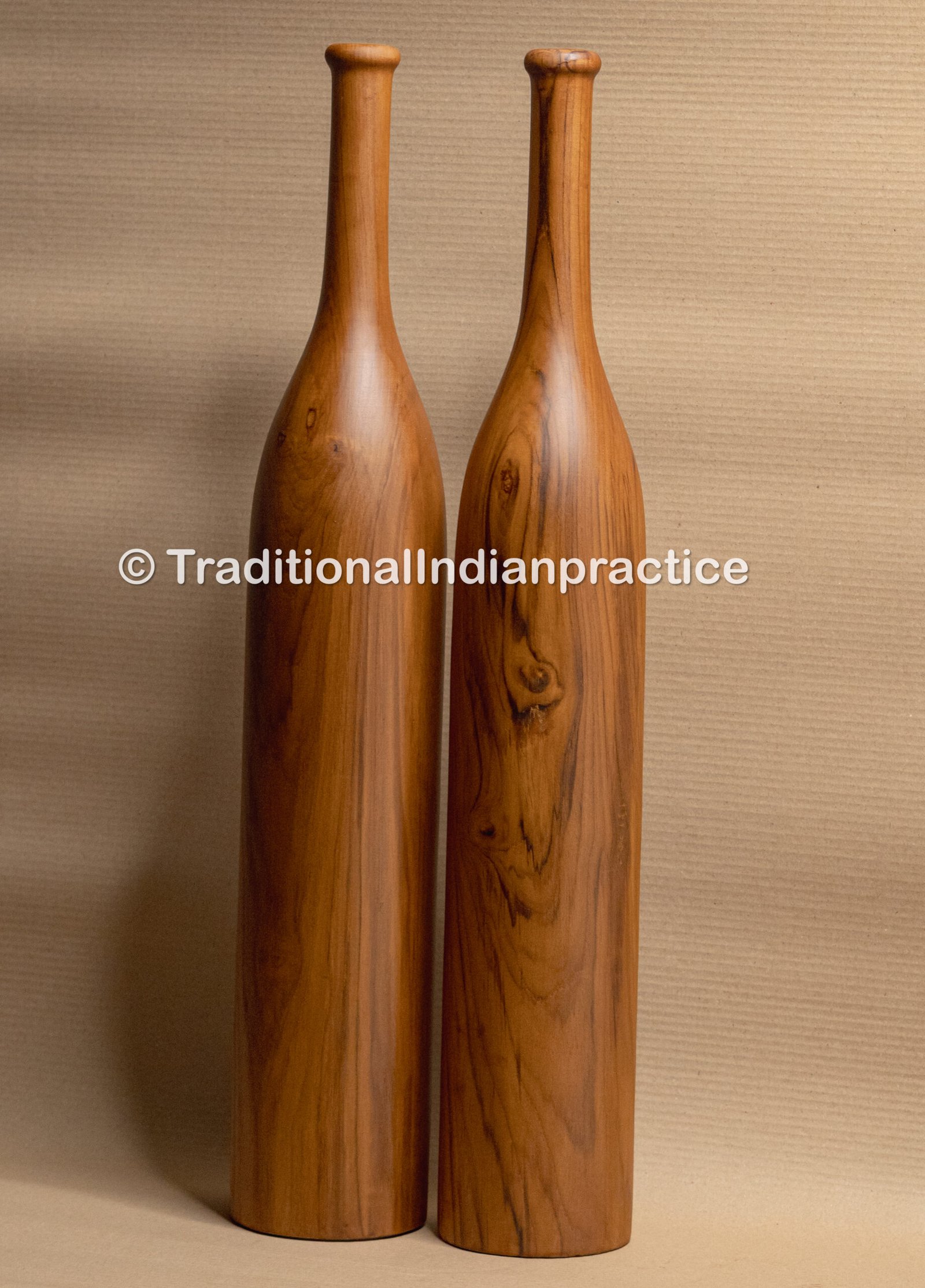 Handcrafted Teak Wood Mudgar 4 kg | 30 Inch Traditional Indian Strength Club Wrestling & Indian strenght club - Image 2