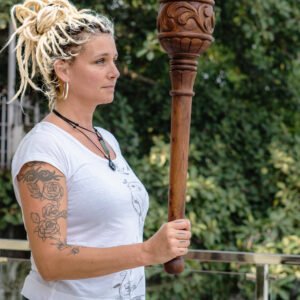 Devi gada ( goddess mace) for combat 2.8 kg to 3.1kg