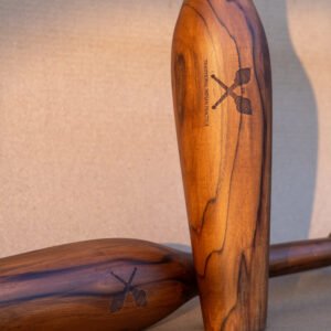 Indian clubs in teakwood 1.2KG pair